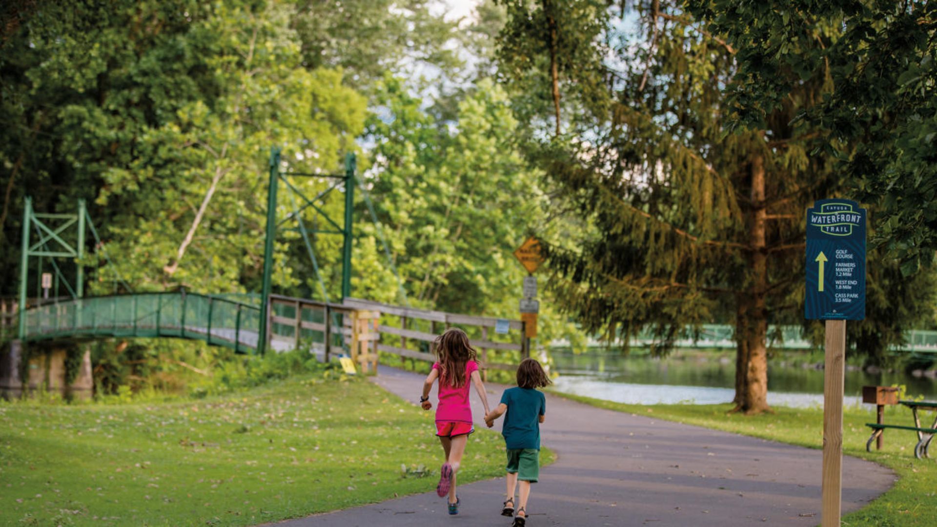 Walk the Cayuga Waterfront Trail
