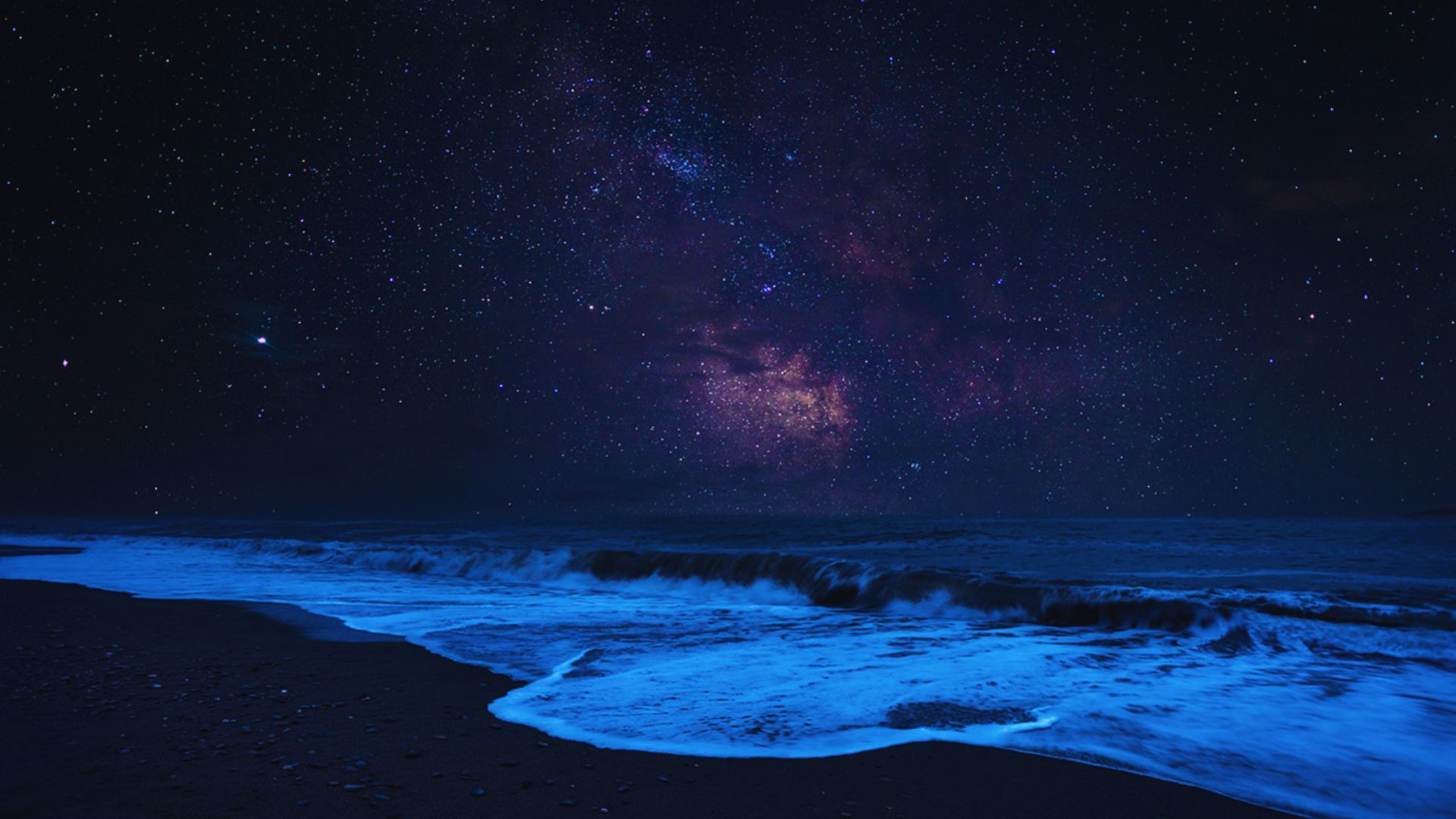 Stargazing on the Beach