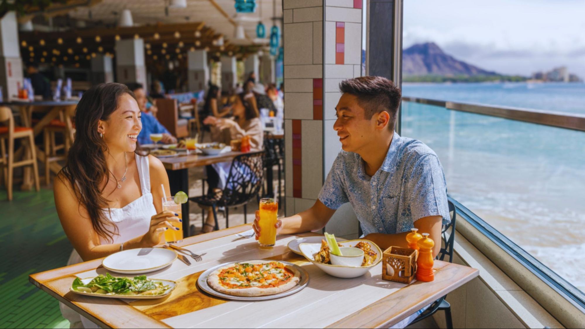 Enjoy Beachfront Dining