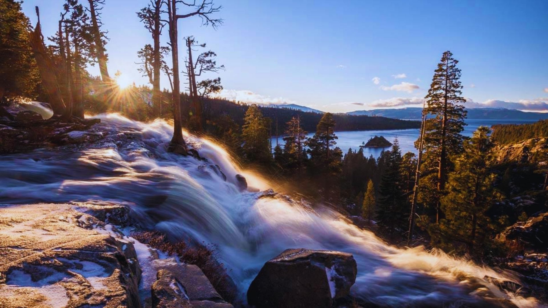 Eagle Falls and Eagle Lake