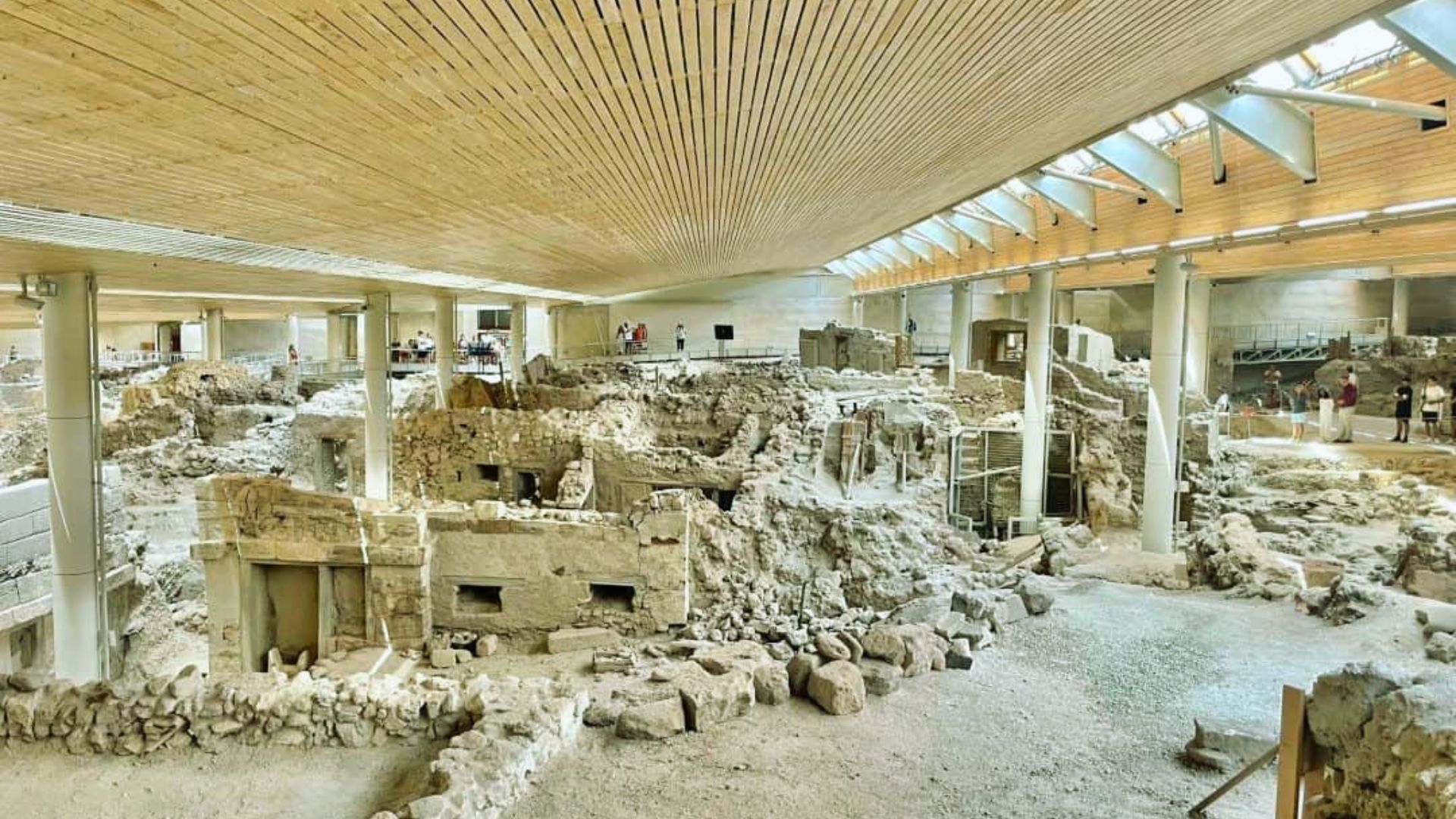 A panoramic view of the ancient city of Jerusalem, showcasing its historic architecture and religious landmarks.