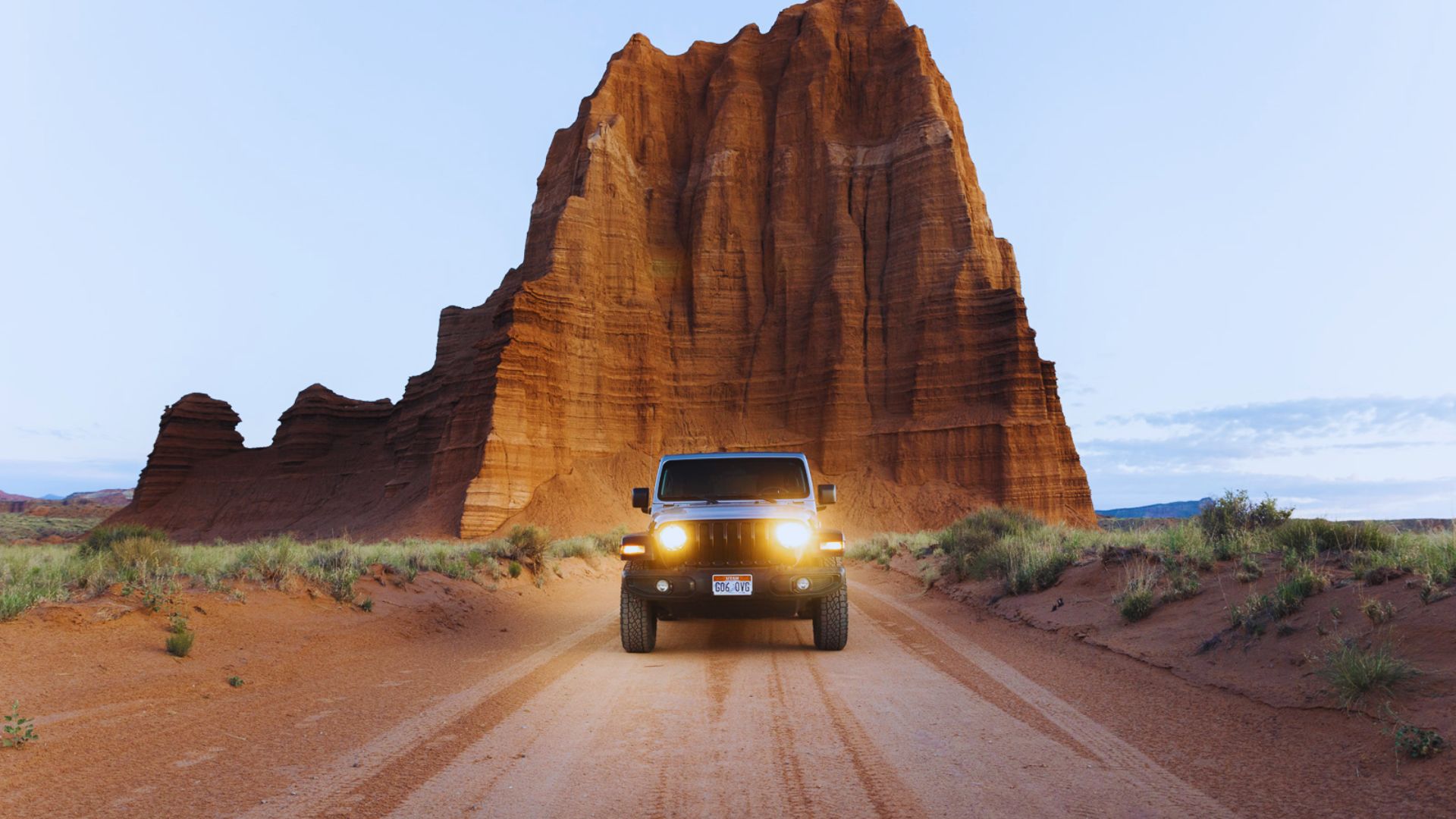 Drive Through Cathedral Valley