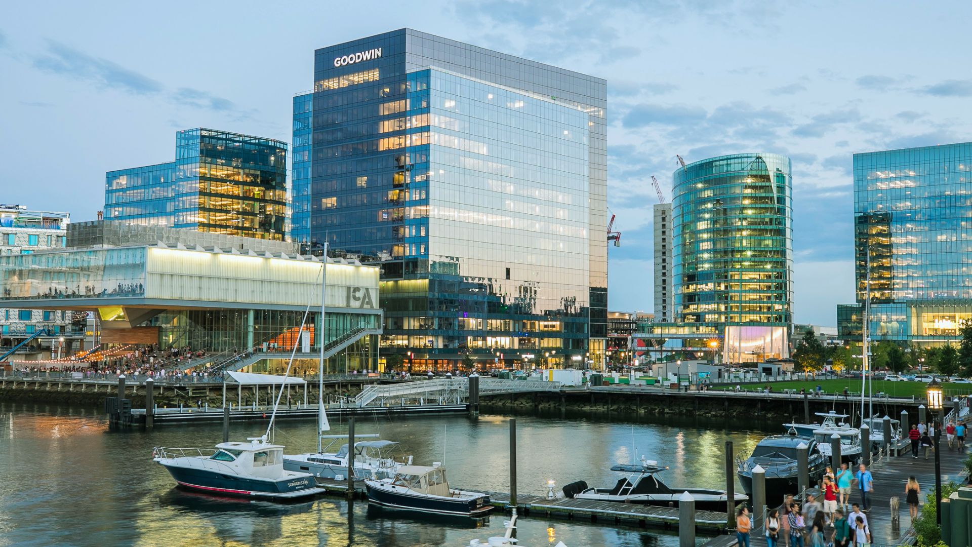 Relax at the Seaport District Waterfront