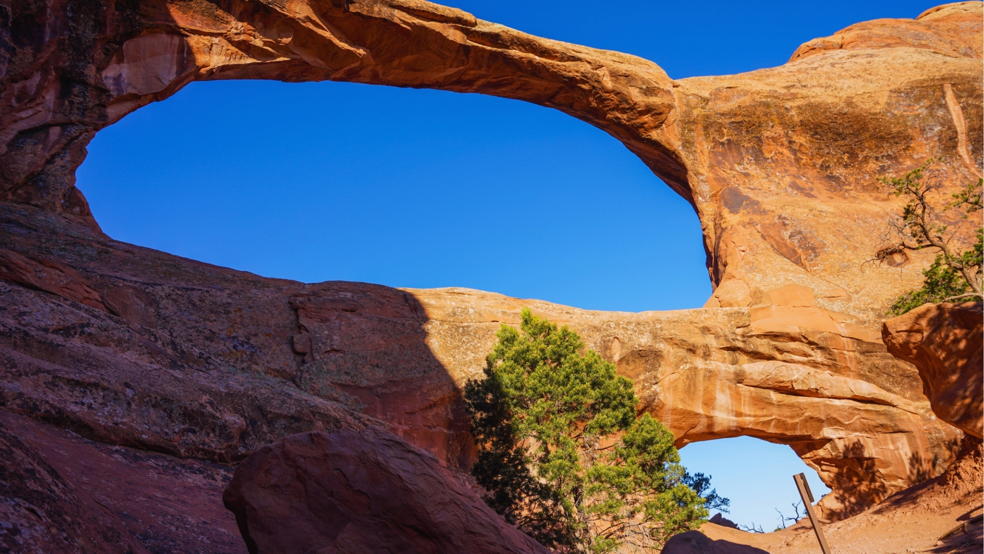 Hike to Double O Arch