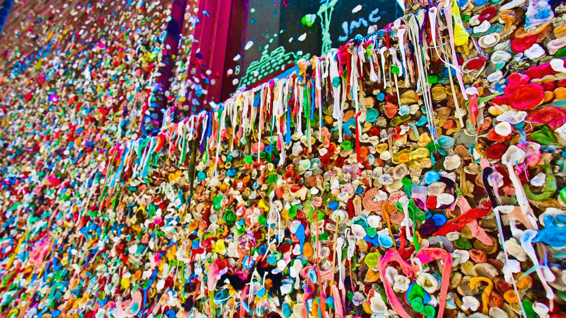See the Post Alley Gum Wall