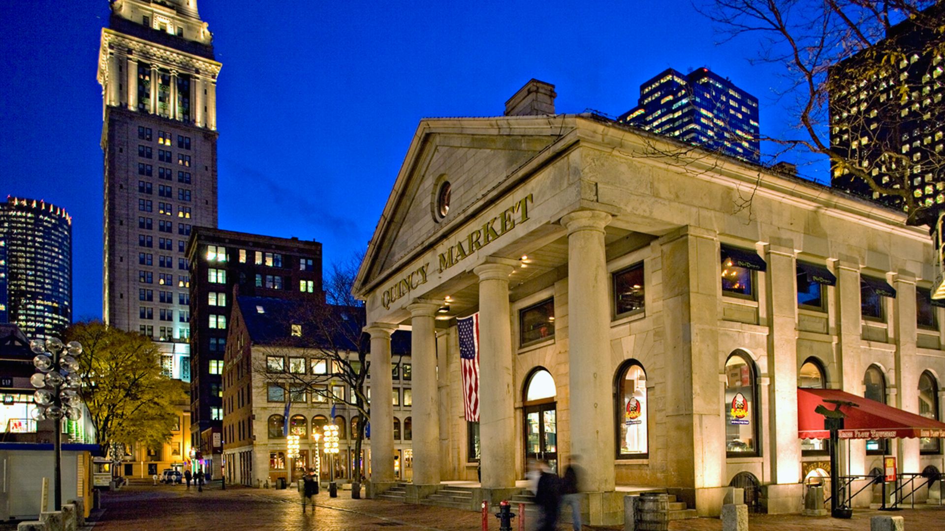 Visit Faneuil Hall and Quincy Market