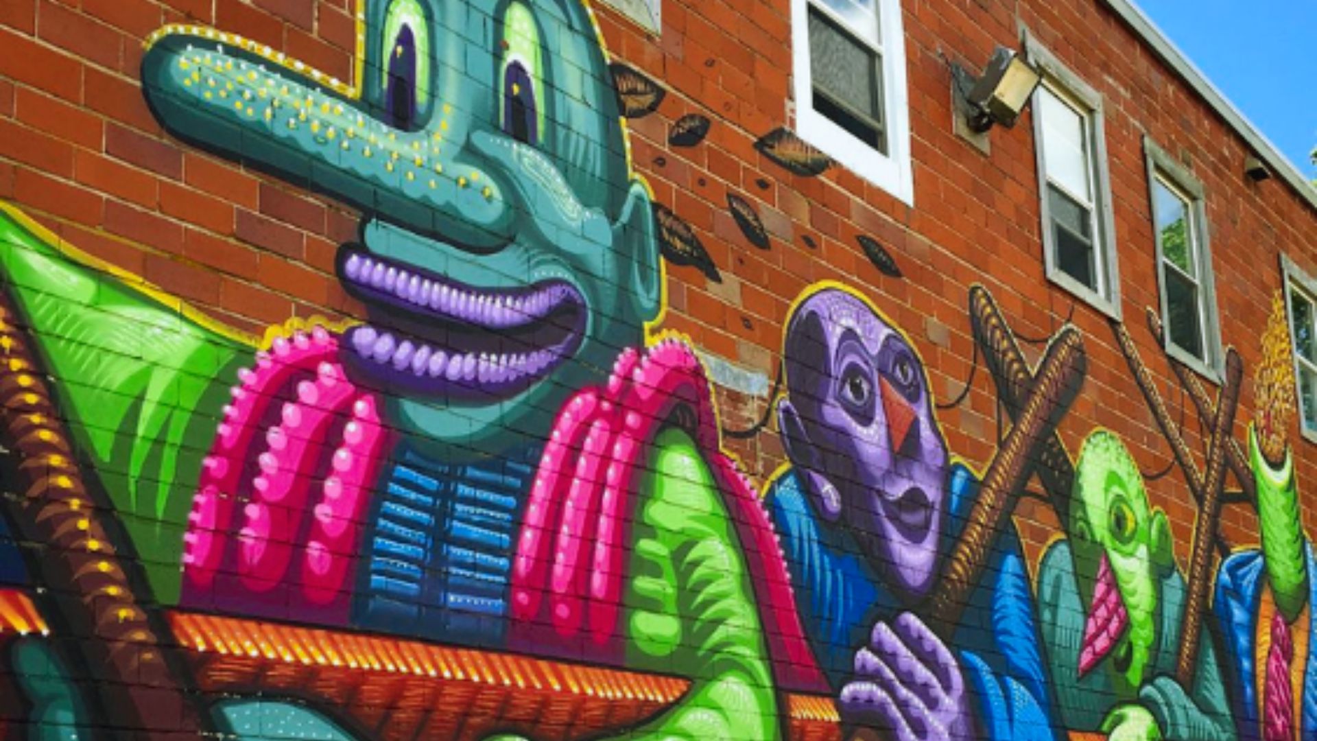 Visit Street Art in Moncton