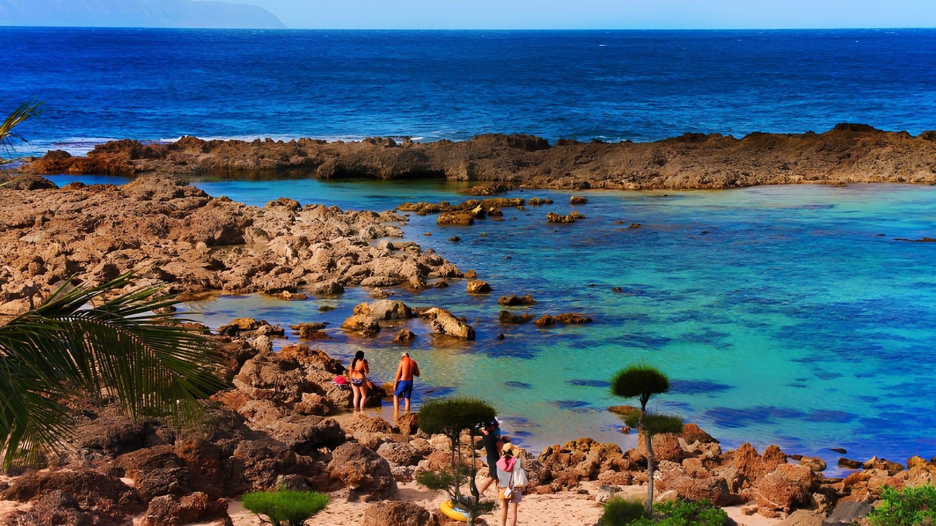 “ Shark's Cove ” is one of the must-visit snorkeling places in Hawaii.
