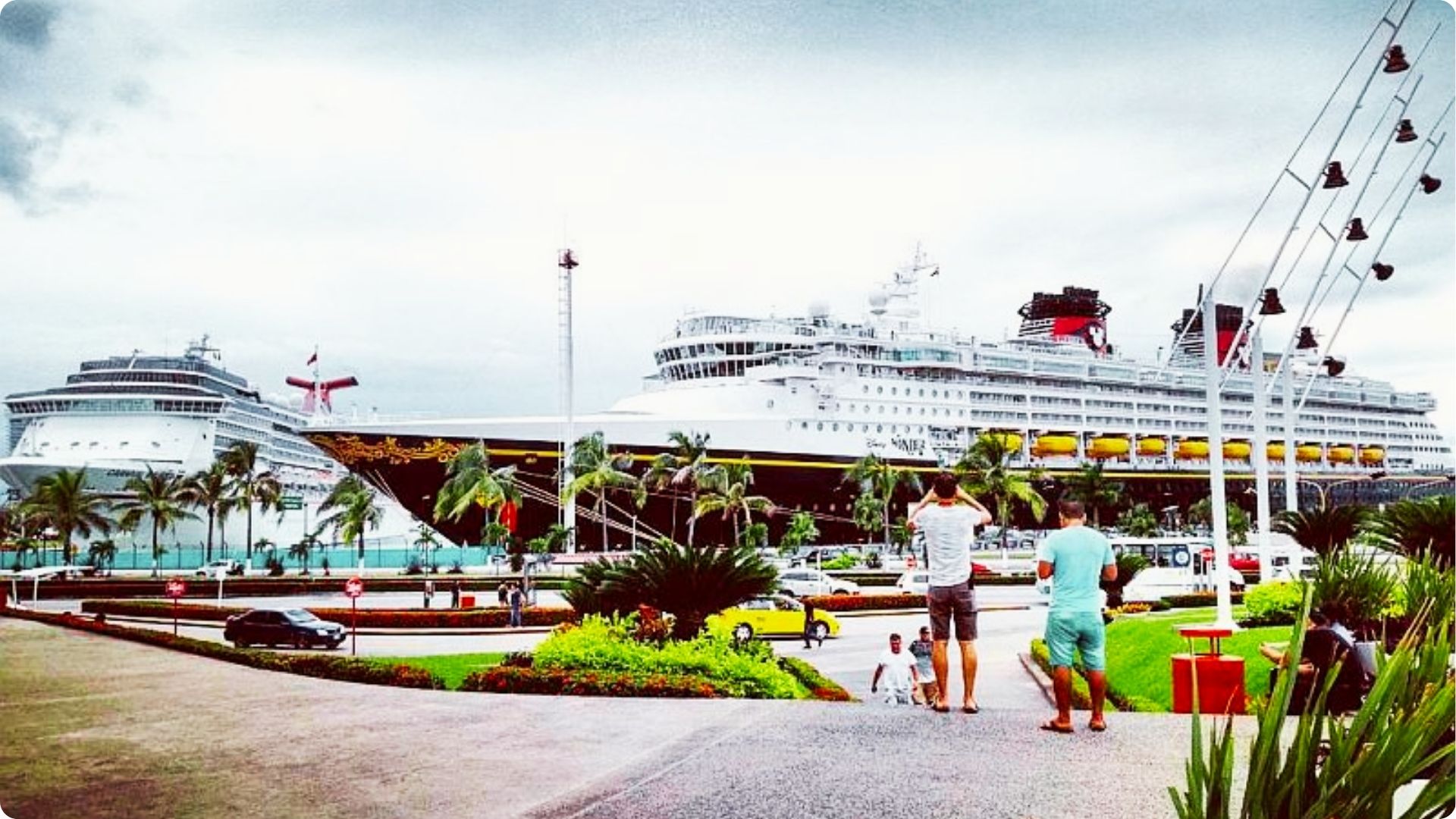 Watch massive cruise ships dock at Puerto Vallarta’s Maritime Terminal and greet arriving travelers