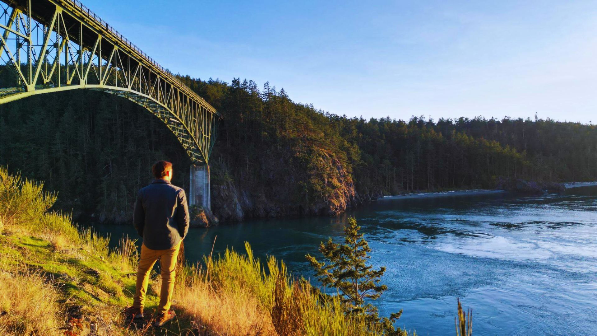 Walk Under the Deception Pass Bridge