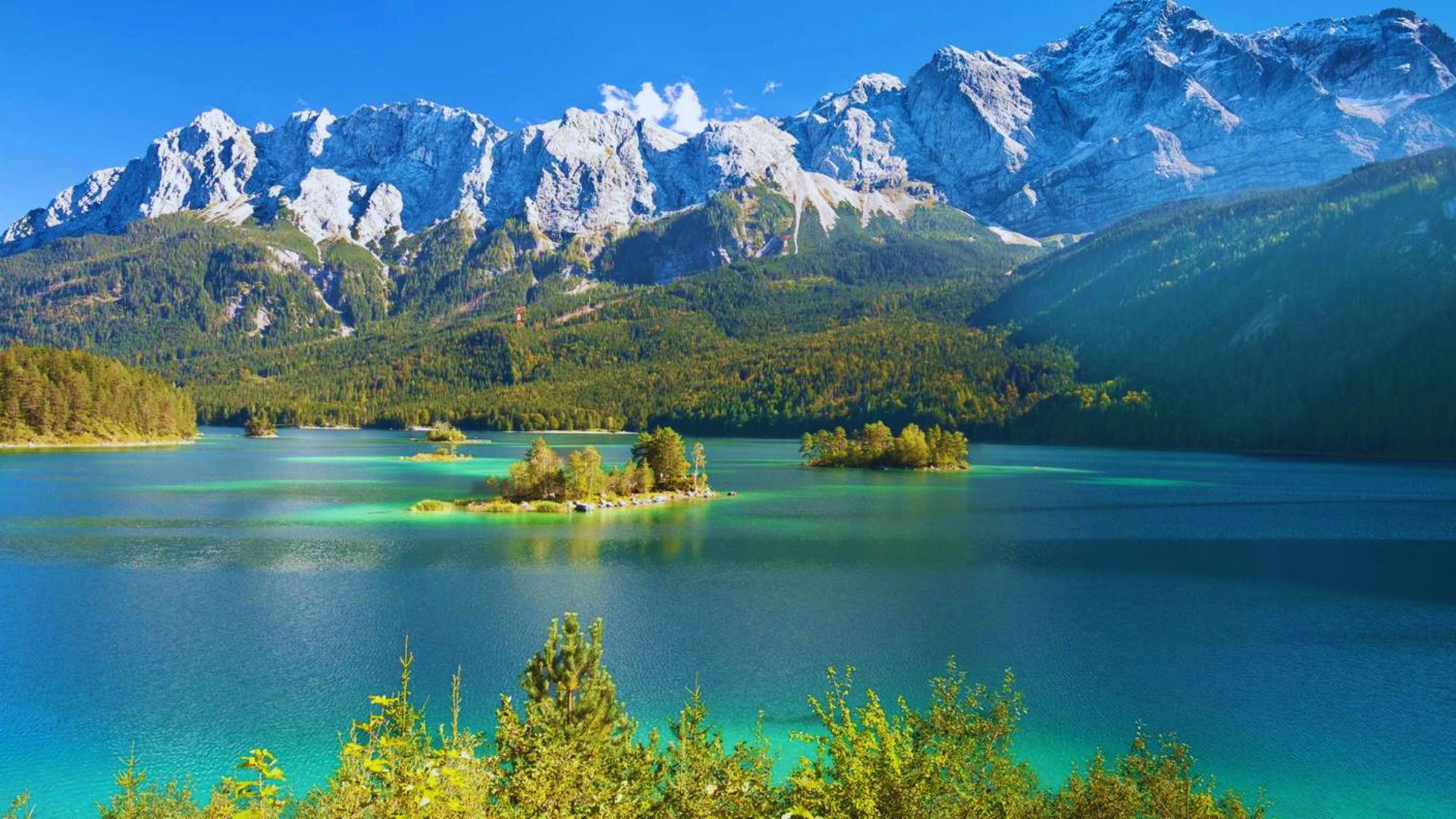 Eibsee & Zugspitze