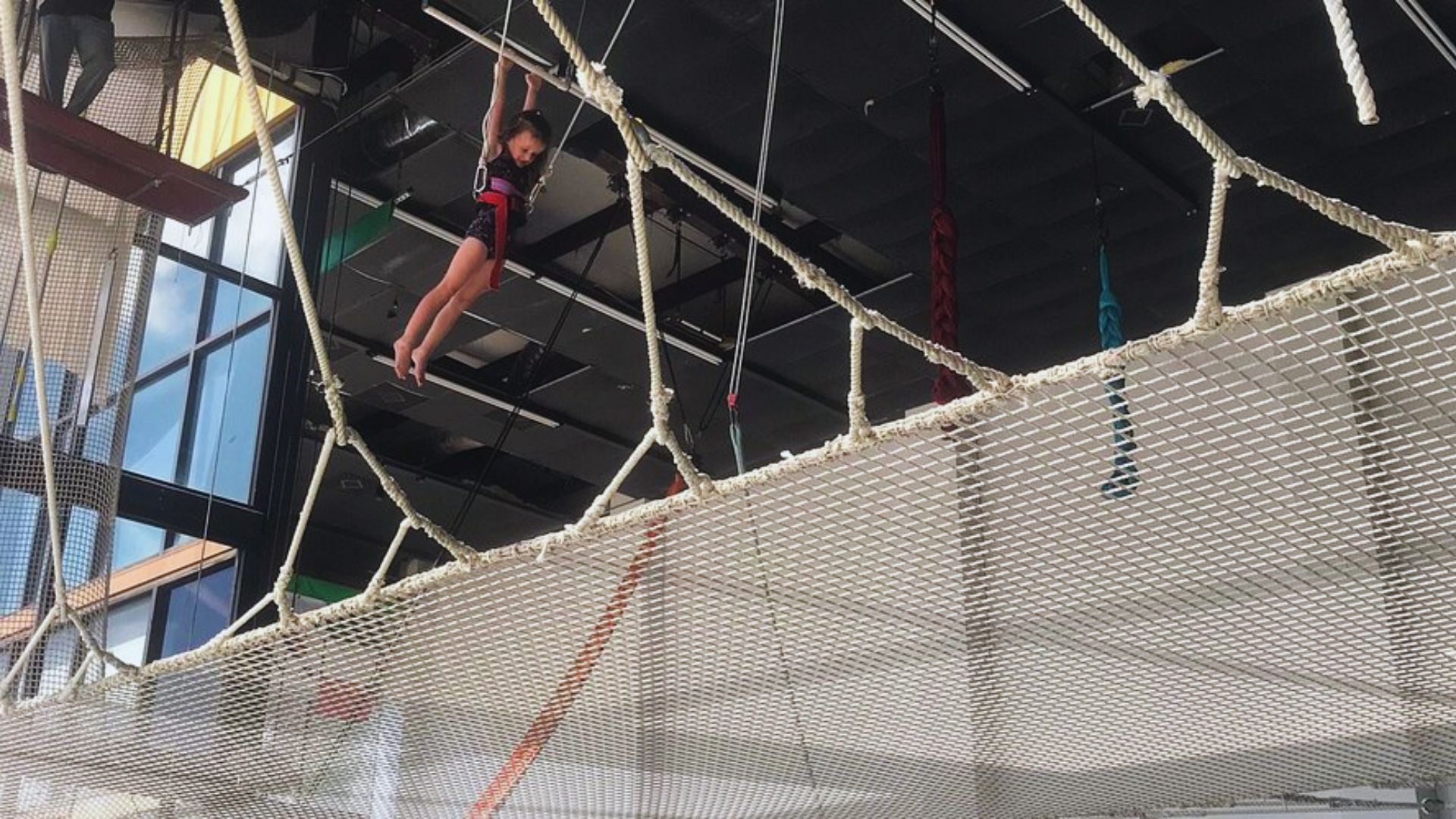 Trapeze Class at Orlando Circus School