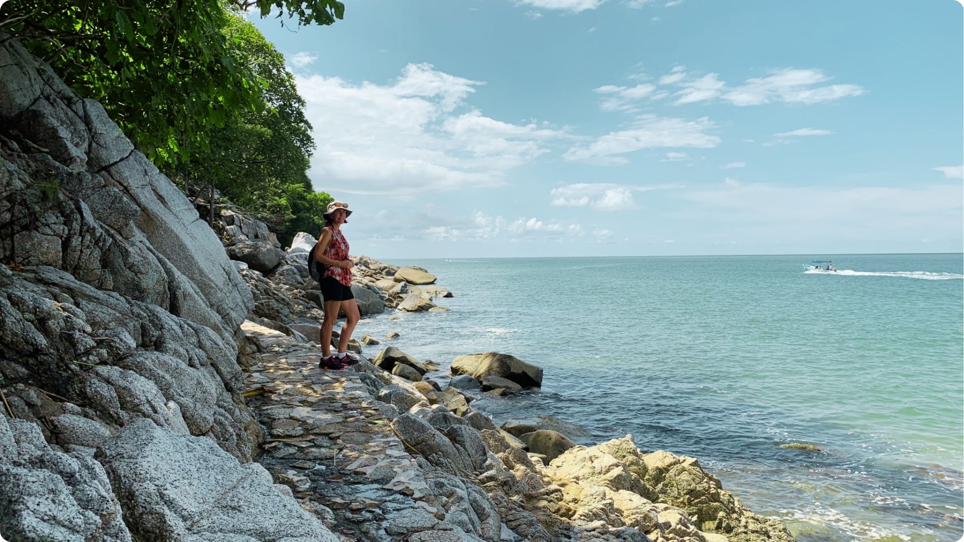 Hike the scenic coastal path south of the city to reach secluded coves and beaches.