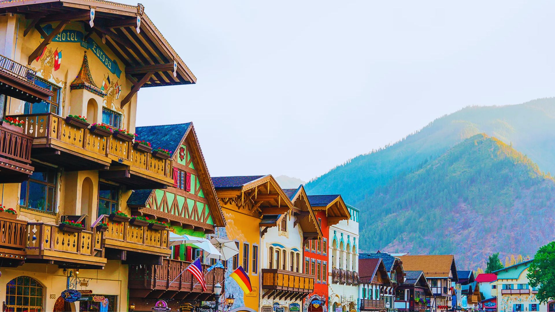 Find the Bavarian Village of Leavenworth, Washington