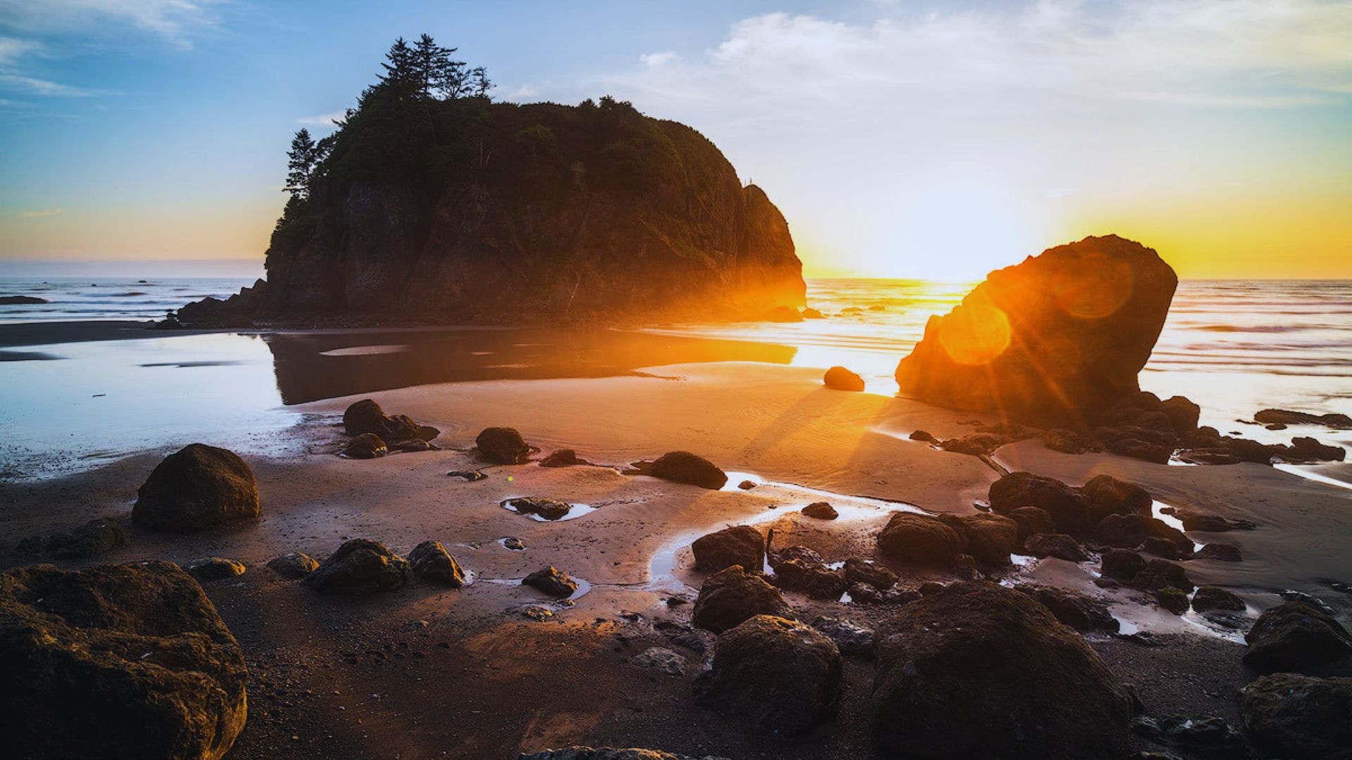 Backpack Along the Olympic Coast